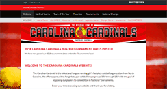 Desktop Screenshot of carolinacardinals.com